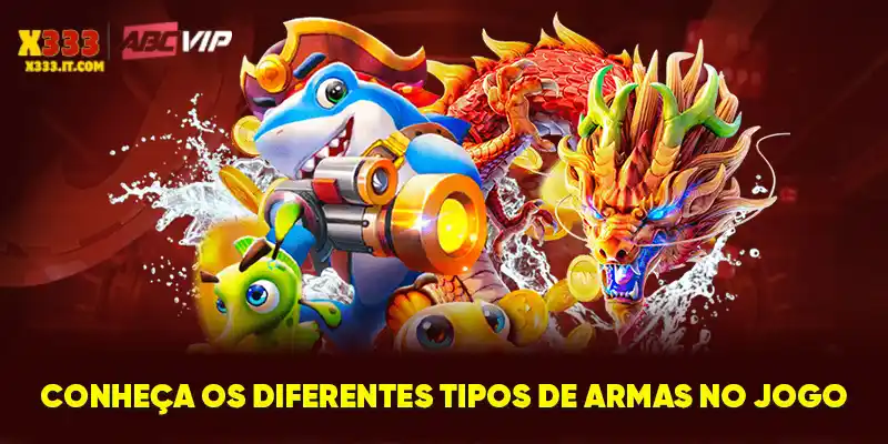 Conheça os diferentes tipos de armas no jogo