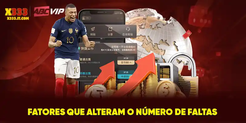 Fatores que alteram o número de faltas Fatores que alteram o número de faltas