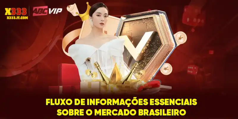 Fluxo de informações essenciais sobre o mercado brasileiro