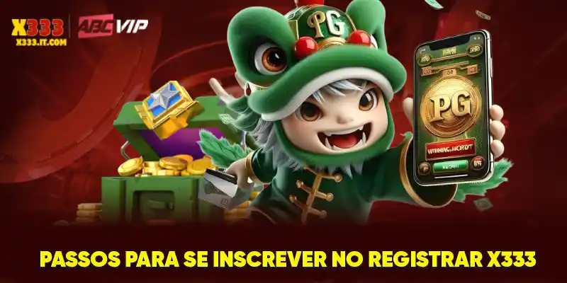 Passos para se inscrever no registrar X333 Passos para se inscrever no registrar X333
