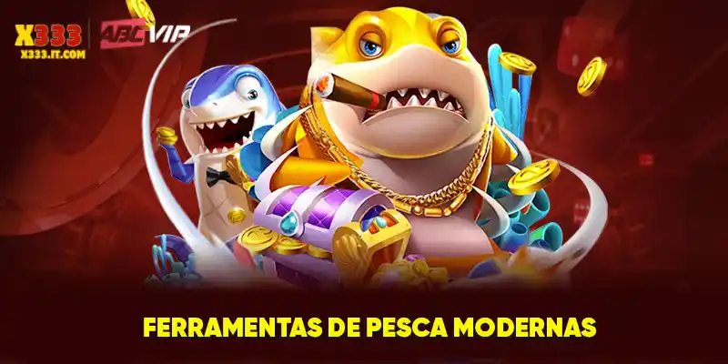 Ferramentas de pesca modernas
